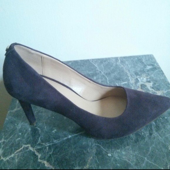 Michael Michael Kors Purple Suede Pumps Size 8 - Picture 15 of 16